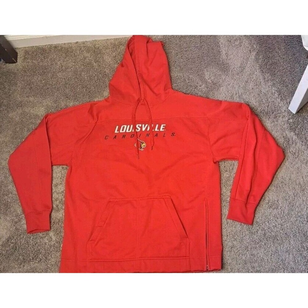 University of Louisville Cardinals Red/Black Hoodie